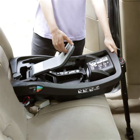 how to install the evenflo car seat