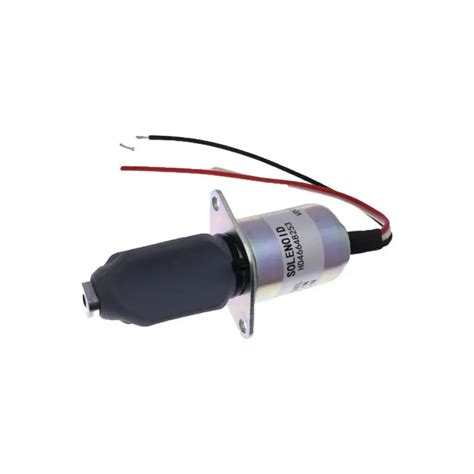 12v Fuel Shut Off Solenoid Sa 4260 12 1751es 12vdc For Kubota Engine 70 And 82 Mm Series