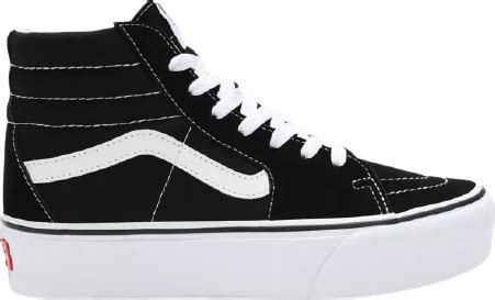 Vans Sk8 Hi Platform 2 0 W Black True White Se Pris