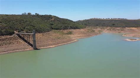 A Barragem Da Bravura Em Lagos A Que Tem O N Vel Mais Baixo De Gua