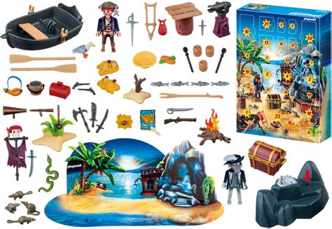 Playmobil Advent Calendar Pirate Cove Treasure Hunt Set Off