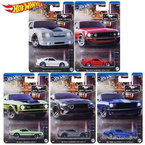 Hot Wheels GMH39 Bộ sưu tập cổ điển Bốn Hộp Quà Tặng Văn hóa ô tô Lốp cao su đáy sắt Vận tải