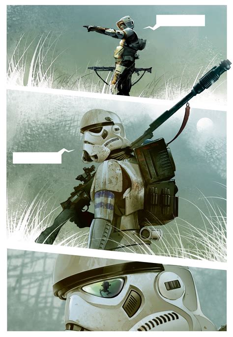 Artstation Stormtrooper Comic Fan Art