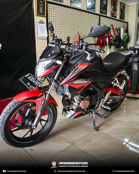 Decal Stiker CB150 R Gen 3 Hitam Grafis Full Body Nusakambangan Sticker