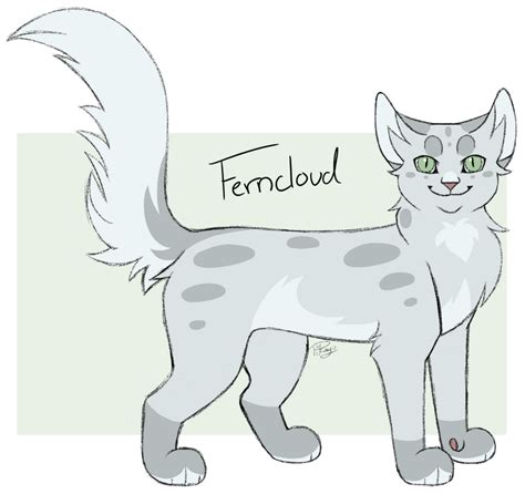 Warrior Cats Designs Ferncloud By Pikayu9 On Deviantart