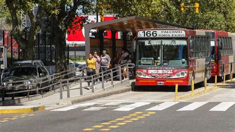 Paro de colectivos cuáles son las líneas que no funcionan este jueves