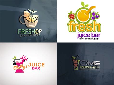 Modern Juice Logo Design Atelier Yuwa Ciao Jp