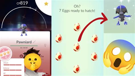 Oh Eggs Ready To Hatch Shine Pawniard Egg Hunt Iv Perfect