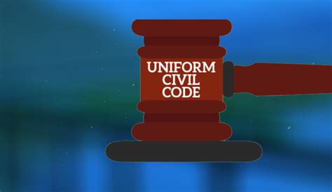 The Need Of Uniform Civil Code Ias Exam