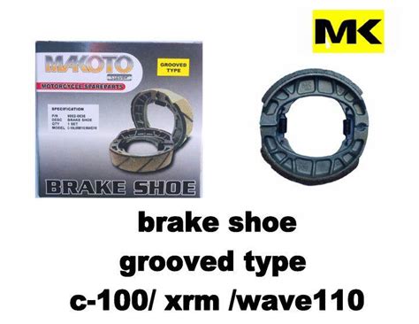 Makoto Brake Shoe For Groove Type Rs Barako Mio Sporty