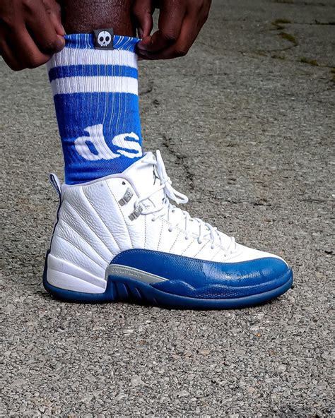 Royal Blue Crew Socks