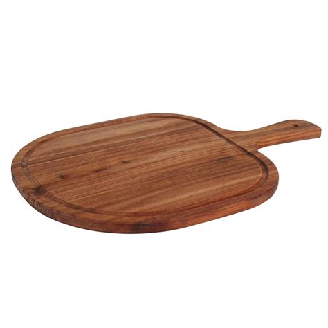 Rustic Acacia Wooden Serving Board 30 X 15cm