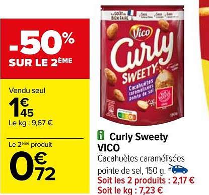 Promo Curly Sweety Vico Chez Carrefour ICatalogue Fr