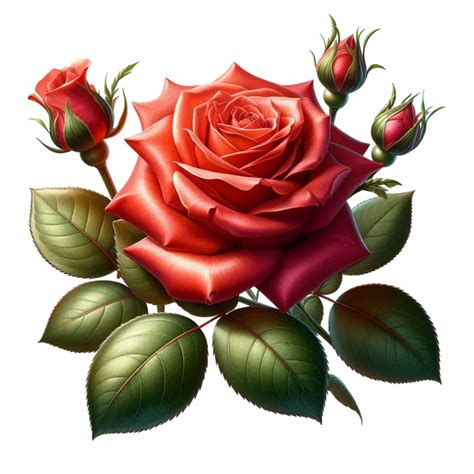 Generated Ai Valentines Day Red Roses 46613662 Png