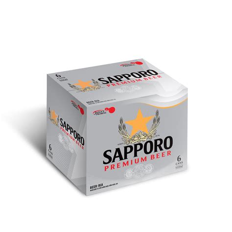 Bia Sapporo Premium L C Lon X Ml