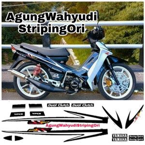 Jual STIKER STRIPING LIS BODY FIZR SS TWO 2 HITAM SSTWO MALAYSIA