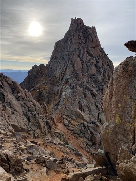 Sunlight Peak and Windom Peak from Chicago Basin - Colorado