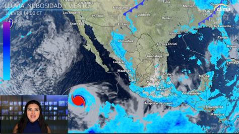 Onda Tropical Dejará Lluvias Intensas Y Tormentas En México