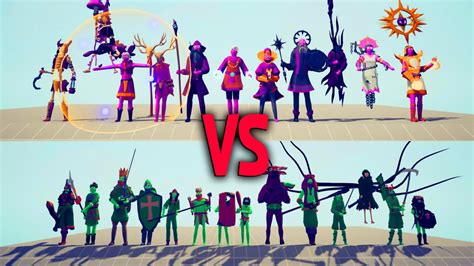 Mage Team Vs Melee Units Tabs Totally Accurate Battle Simulator