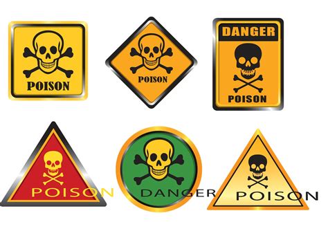Poison Sign Vectors 89766 Vector Art At Vecteezy