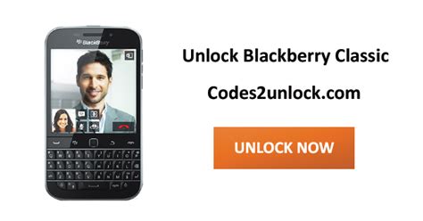 Unlock Blackberry Classic