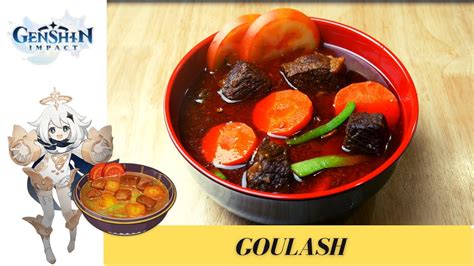 Genshin Impact Recipe 15 Goulash Youtube