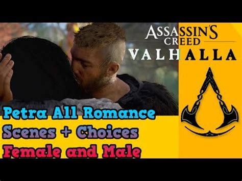 Assassin's Creed Valhalla Petra Romance Scenes ALL Choices With Female ...