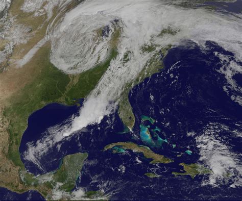 Storm System over East Coast of the United States | Earth Blog