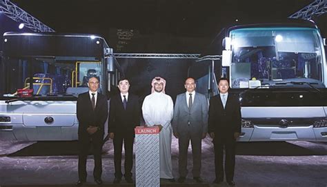 Al Maysan Heavy Equipment Launches Yutong Buses Gulf Times