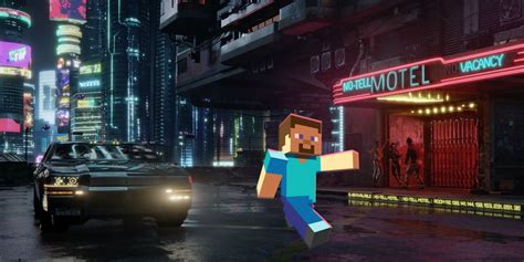 Cyberpunk Minecraft Builds