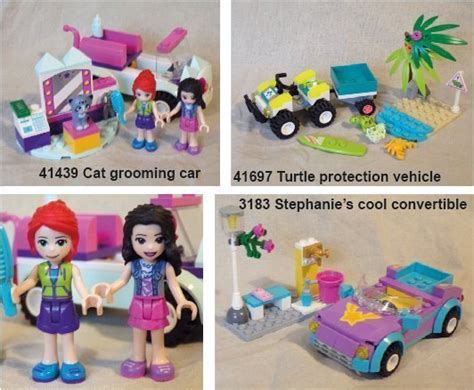 Tre Sm Lego Friends Figu K P P Tradera