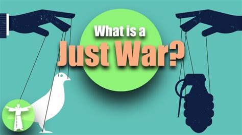 THE JUST WAR THEORY – The International Relations