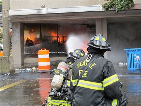 Firefighters Battle 3 Alarm Fire In Ballard Fire Line