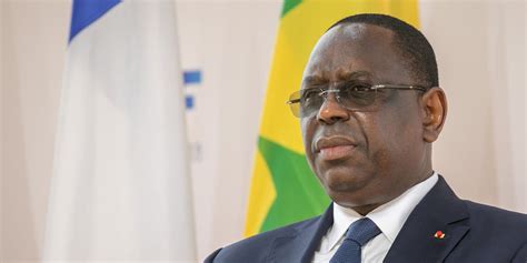 S N Gal Ma D Cision Est De Ne Pas Tre Candidat Macky Sall