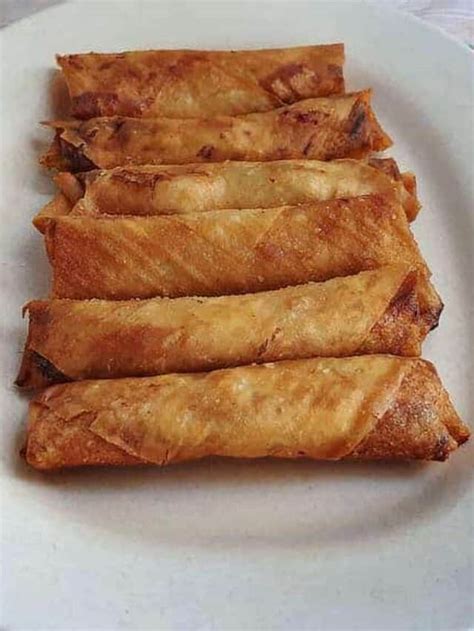 Beef Lumpia Filipino Spring Roll The Odehlicious