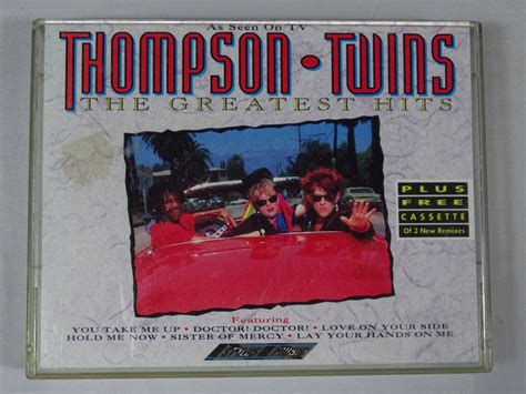 Thompson Twins Greatest Hits Double Cassette Top Hat Records