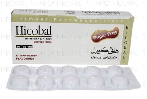 Hicobal Tab 500mcg 30s