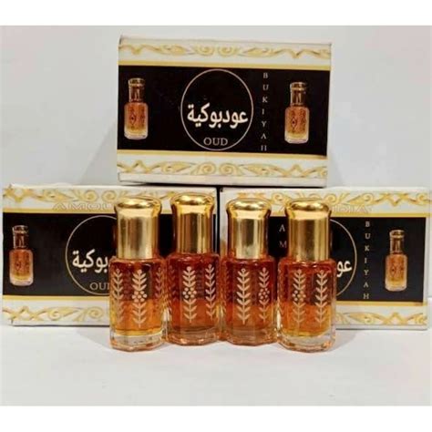 Jual Minyak Wangi Arabian Oud Bukiyah 12ml Roll On Murni Tanpa Campuran