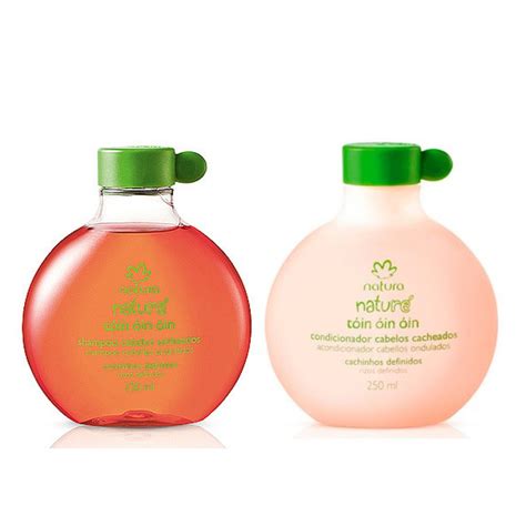 Kit Shampoo E Condicionador Infantil Natura Natur Cabelos Cacheados