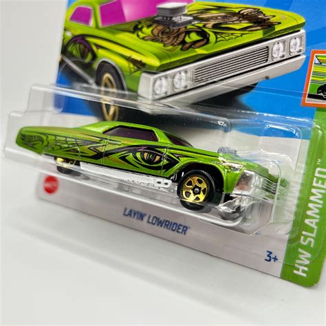 Layin Lowrider Hot Wheels Slammed Edition Iconic American Car With