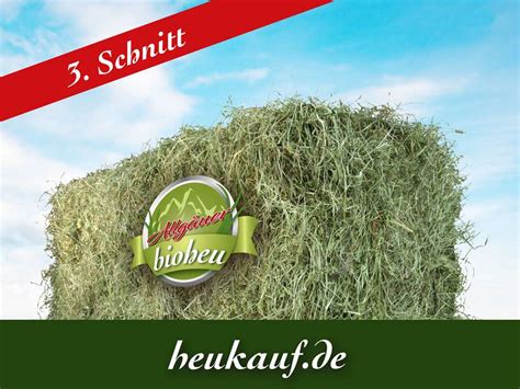 Bio Heuballen Schnitt Kg Produkte Allg Uer Bio Heu