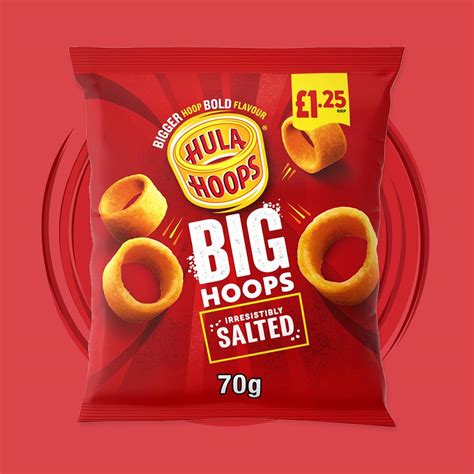 Hula Hoops Big Hoops Original 70g One Pound Crisps