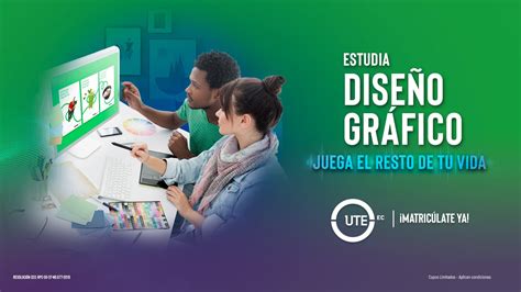 Carrera de Diseño Gráfico en la Universidad UTE