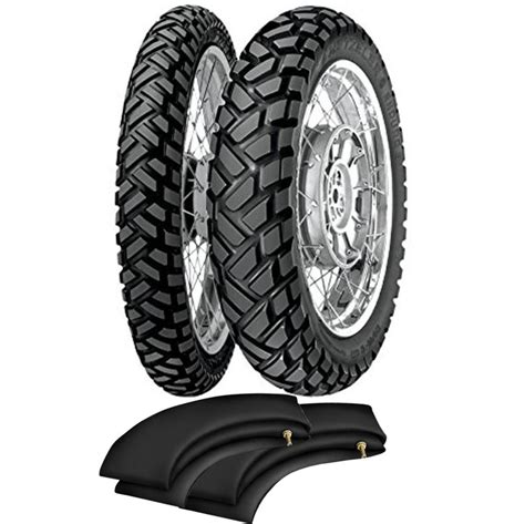 Par Pneu Bros Xtz 150 Crosser 110 90 17 90 90 19 Enduro 3 Metzeler