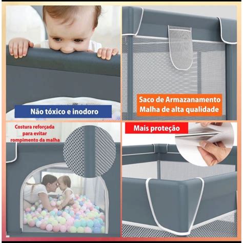 Cercadinho Berço - Cercadinho Para Bebe Cercado Infantil Berço Grande Chiqueirinho ...