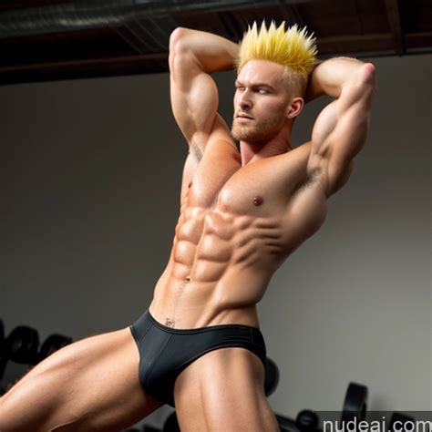 Nude Ai Image For Super Saiyan Super Saiyan Muscular Porn Pics Nude