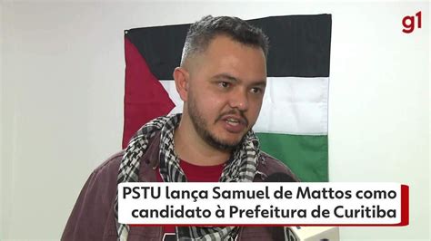 PSTU oficializa Samuel de Mattos como candidato à Prefeitura de