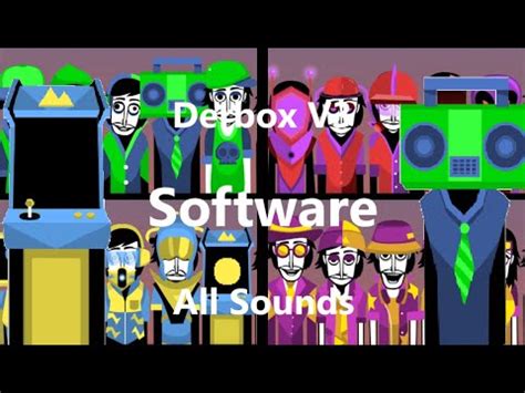 Incredibox Scratch Derbox V Software All Sounds Together Youtube