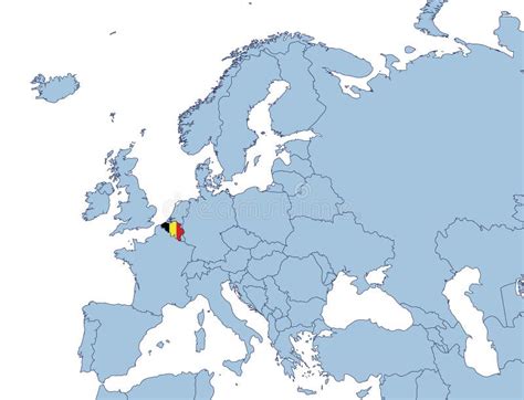 Belgica Mapa Europa Bélgica En El Mapa De Europa Os Piden Un Mapa Político