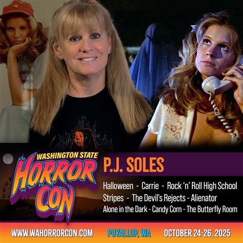 PJ Soles – Washington State Horror Con